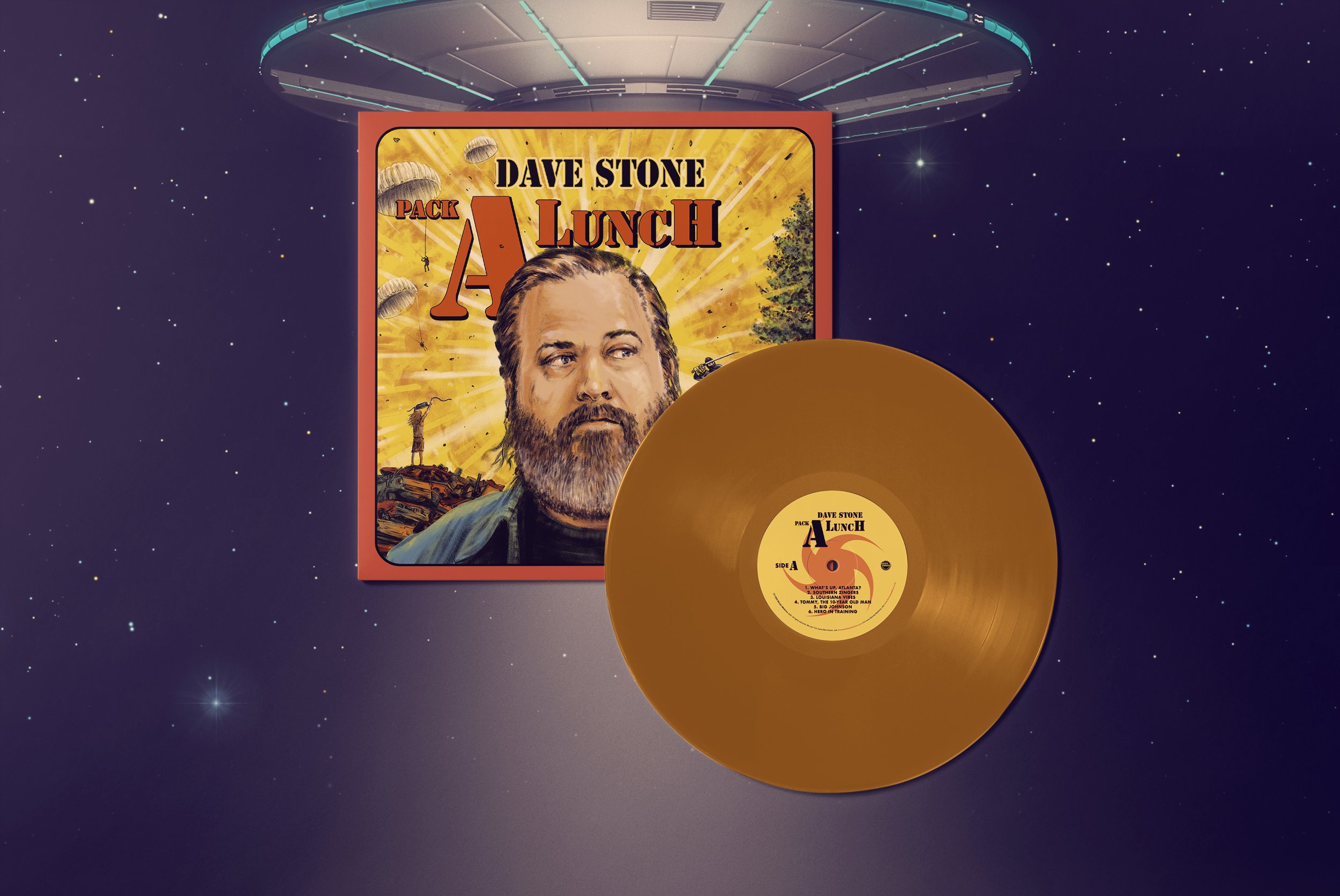 洋楽 Dave Stone  Sound Vinyl Dave Stone - PACK A LUNCH 2xLP — Blonde Medicine